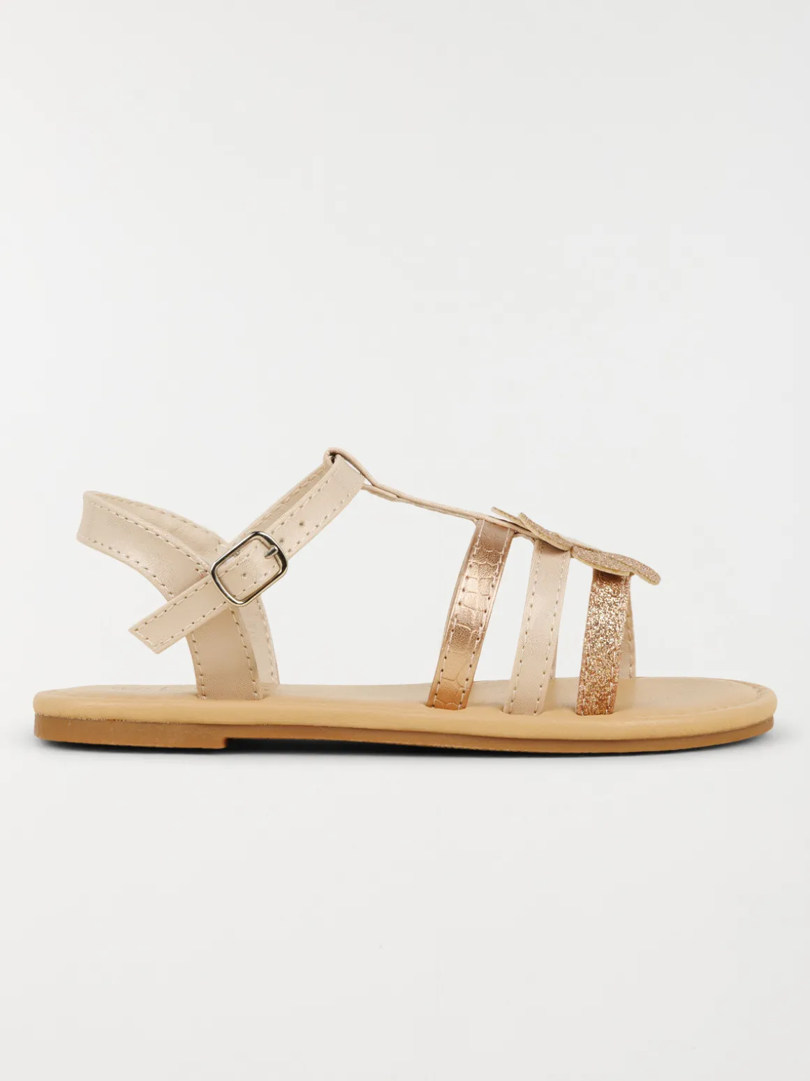 Sandale fleur pailletée fille (31-36)