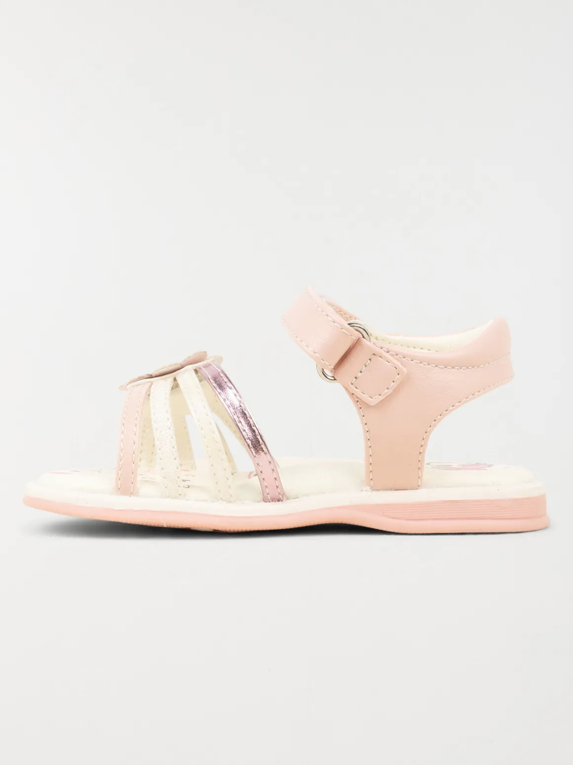 Sandale fleur rose fille (19-23)