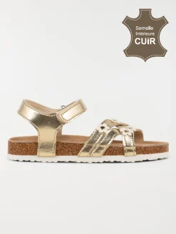 Sandale fleurs 3D fille (31-36)