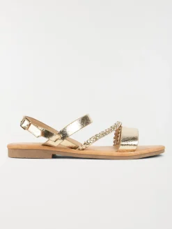 Sandale gold fantaisie femme (36-41)