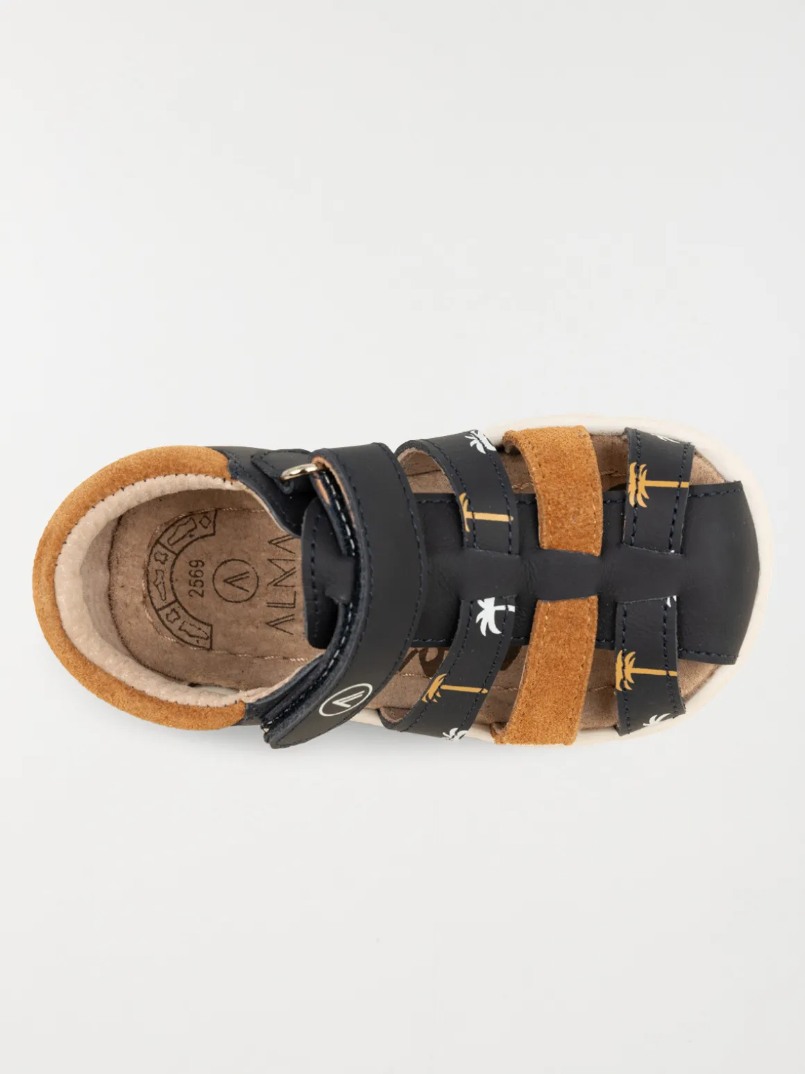 Sandale imprimé palmier garçon (19-23)