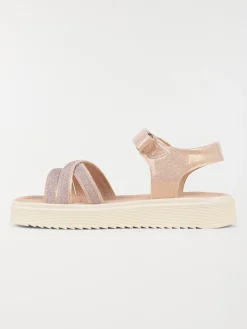 Sandale lilas plateforme fille (31-36)
