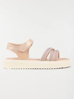 Sandale lilas plateforme fille (31-36)