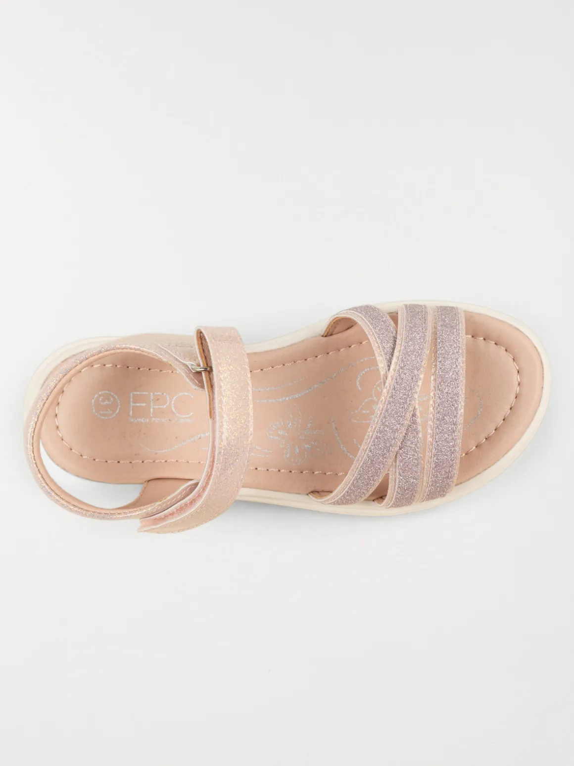 Sandale lilas plateforme fille (31-36)