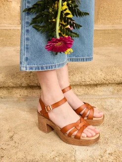 Sandale marron femme (36-41)