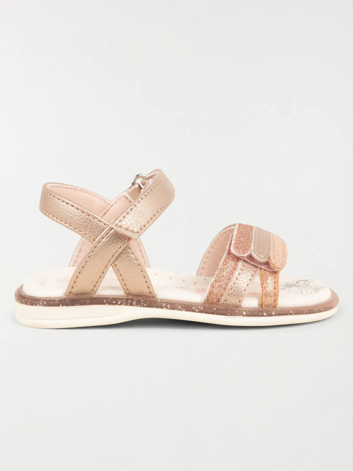 Sandale rose et pailletée fille (19-23)