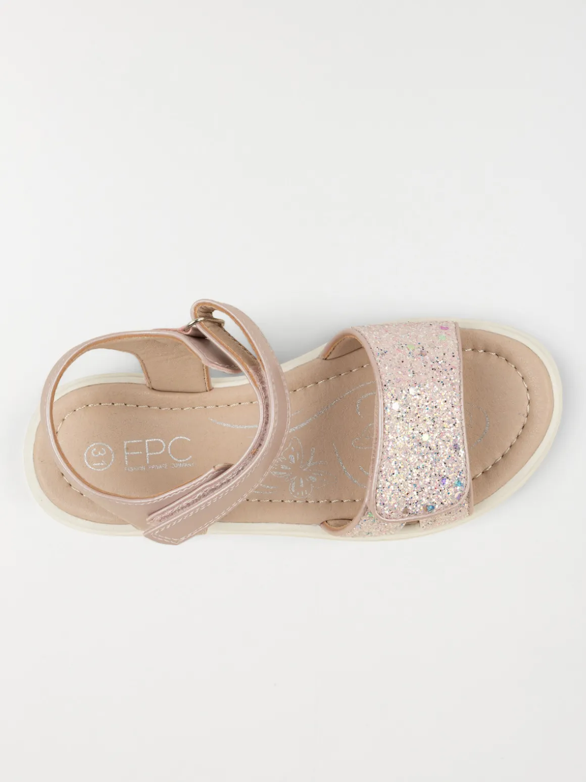 Sandale rose plateforme fille (31-36)