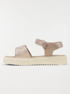 Sandale rose plateforme fille (31-36)