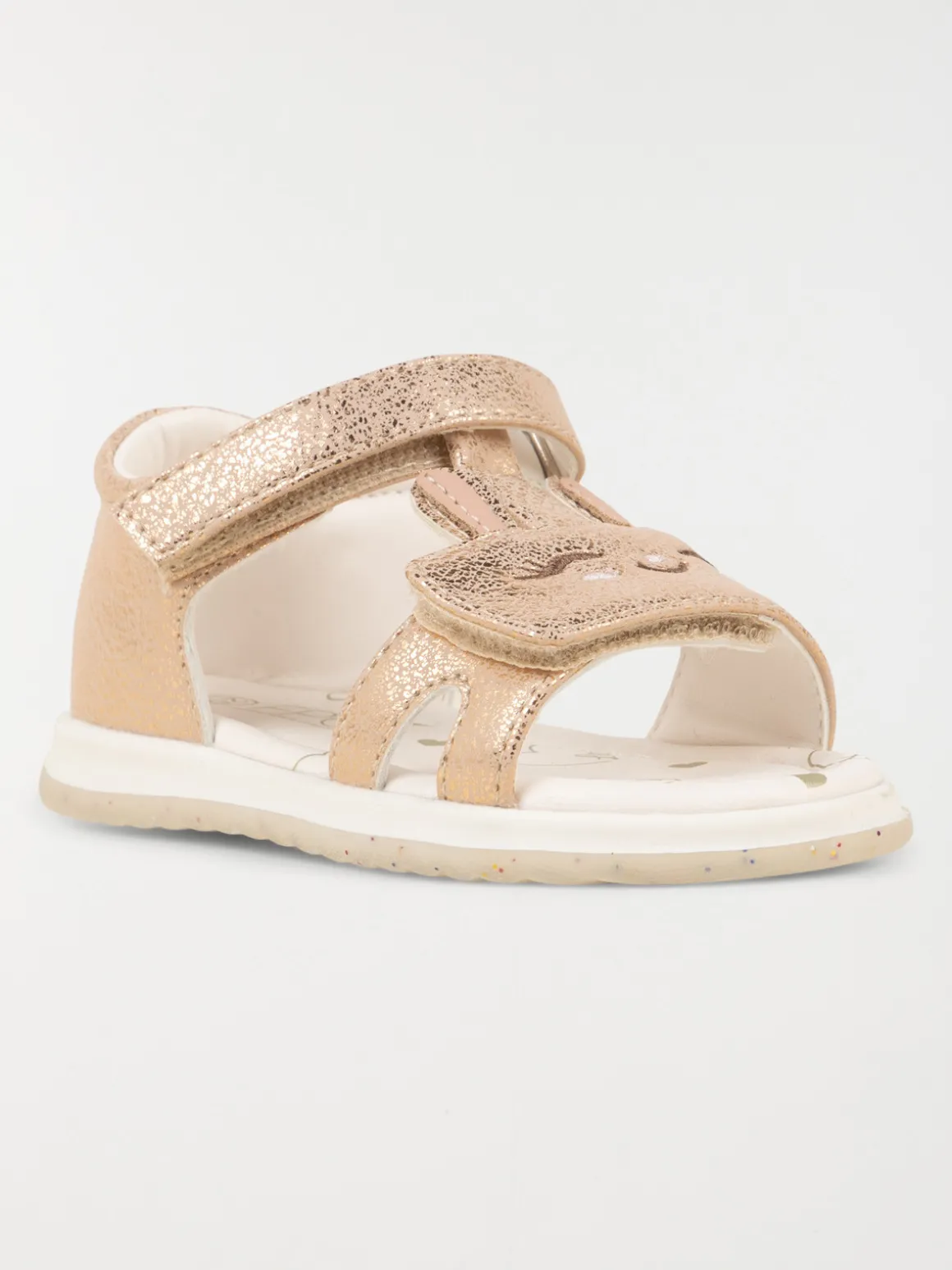Sandales à scratchs lapin fille (19-23)