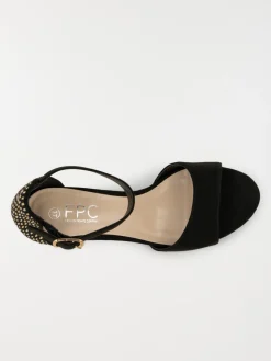 Sandales à talons femme noir (36-41)