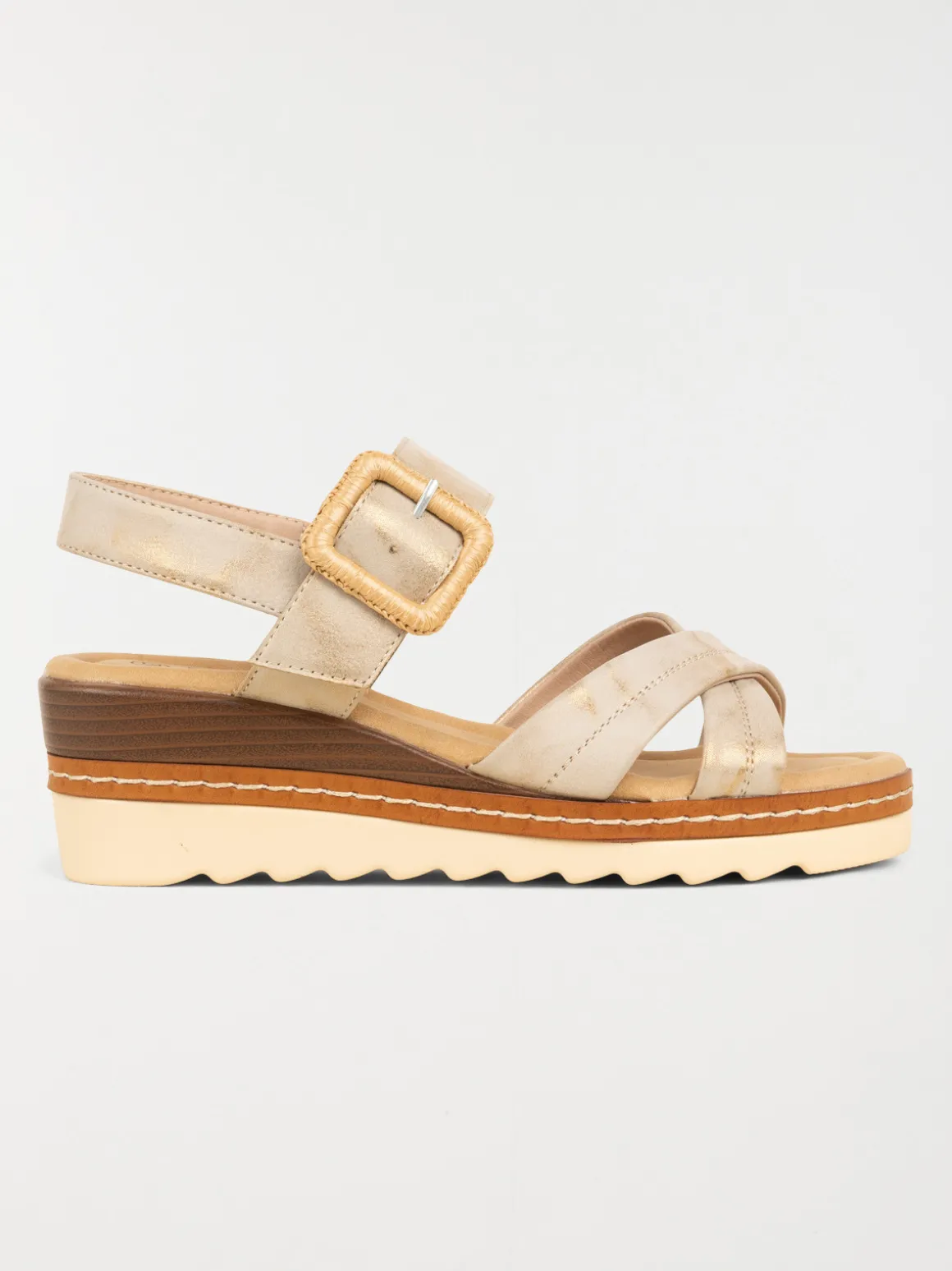 Sandales boucle carrée femme (36-41)