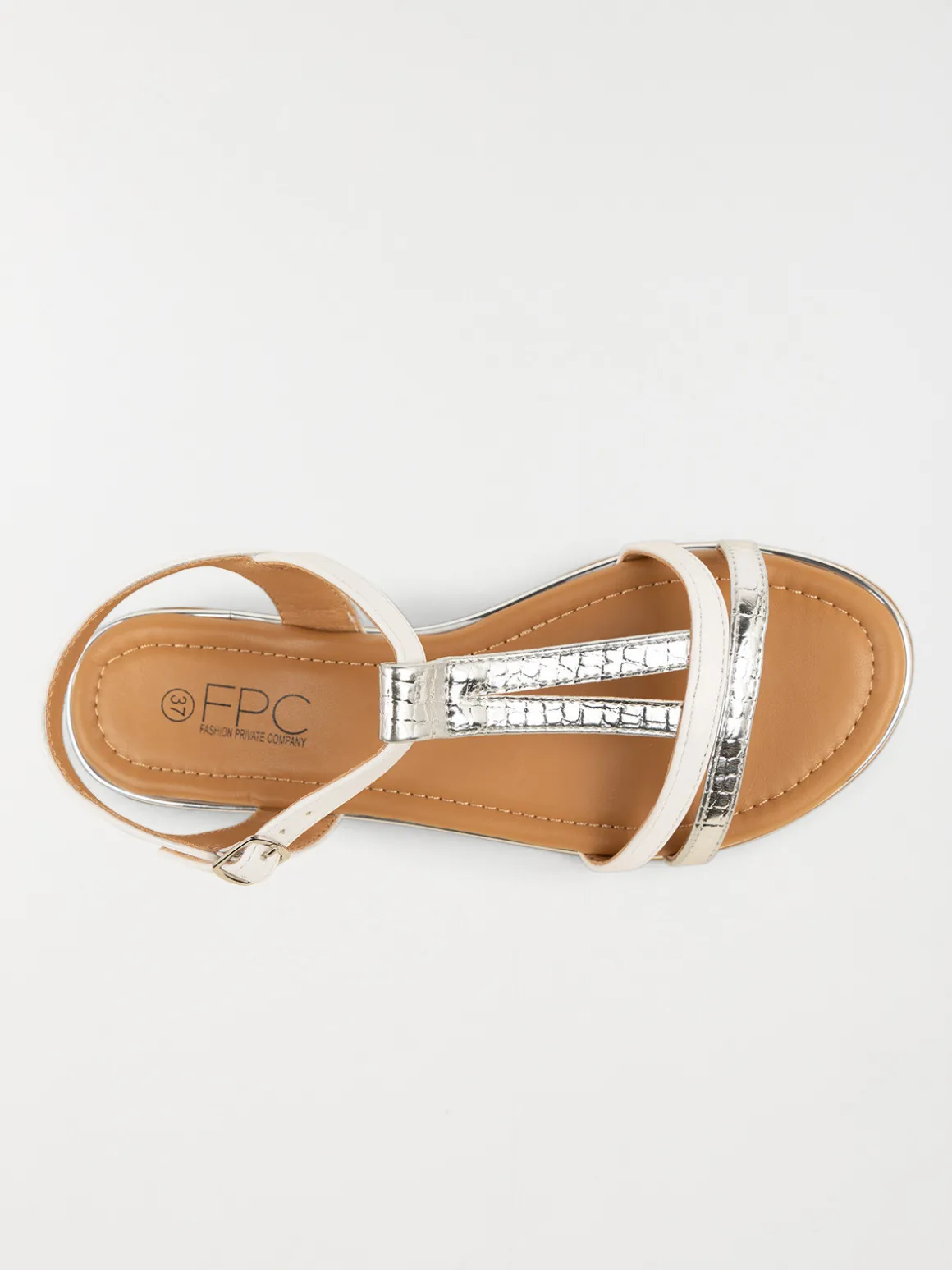 Sandales bride brillante femme (36-41)
