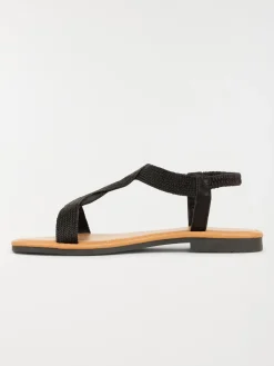 Sandales bride entrelacée femme (36-41)