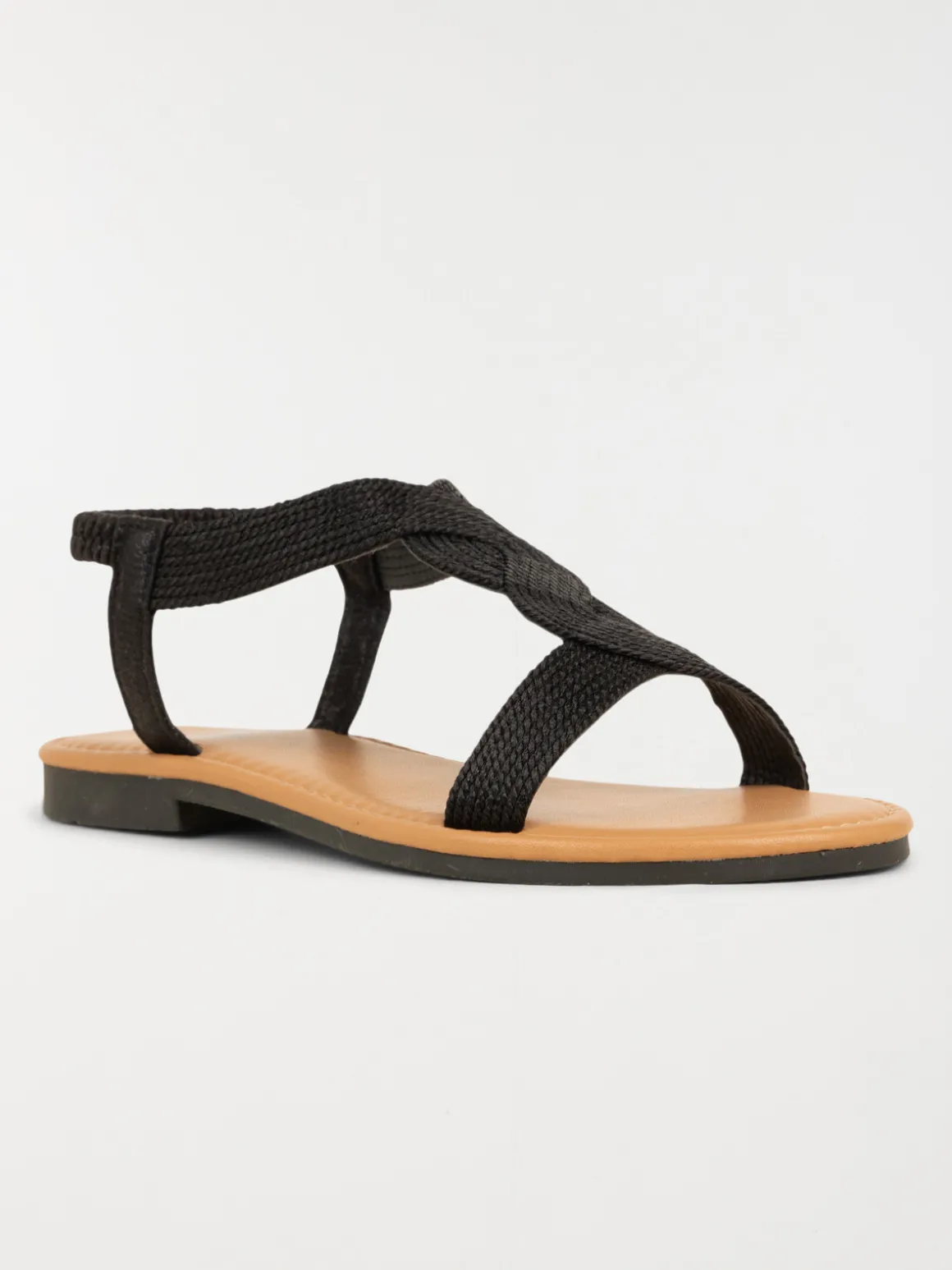 Sandales bride entrelacée femme (36-41)