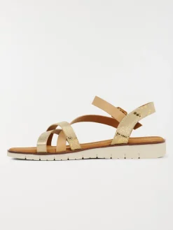 Sandales brides brillantes femme (36-41)