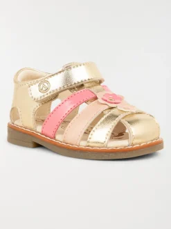 Sandales brides colorées fille (19-23)