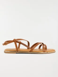 Sandales brides croisées femme (37-42)