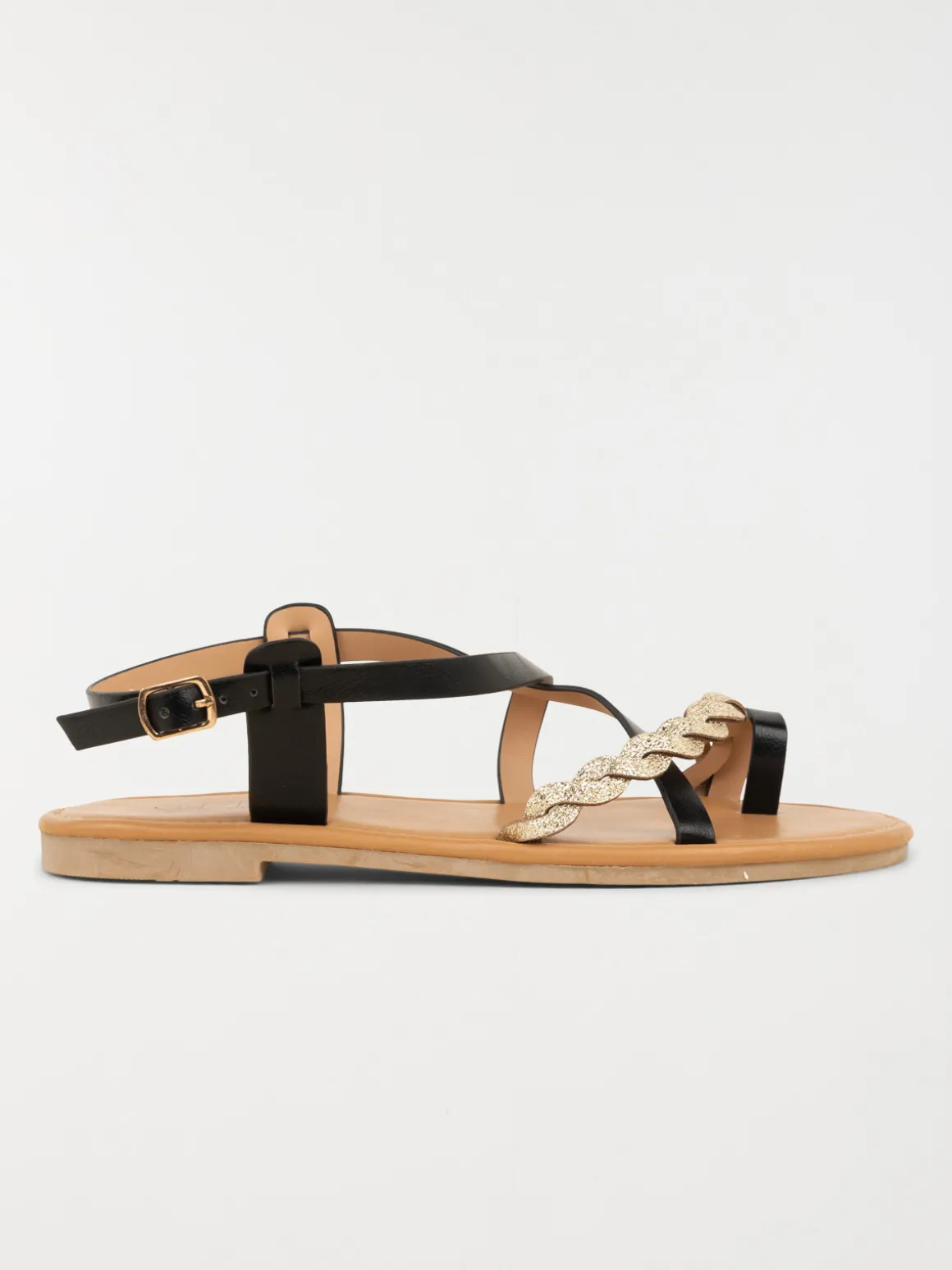 Sandales brides croisées femme (36-41)