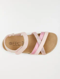 Sandales brides croisées fille (24-30)