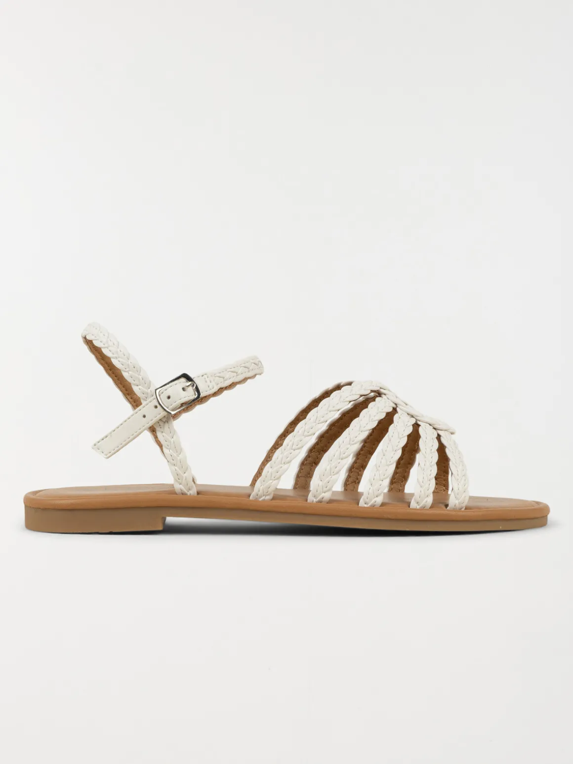 Sandales brides tressées femme (36-41)
