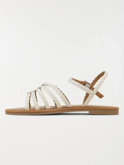 Sandales brides tressées femme (36-41)