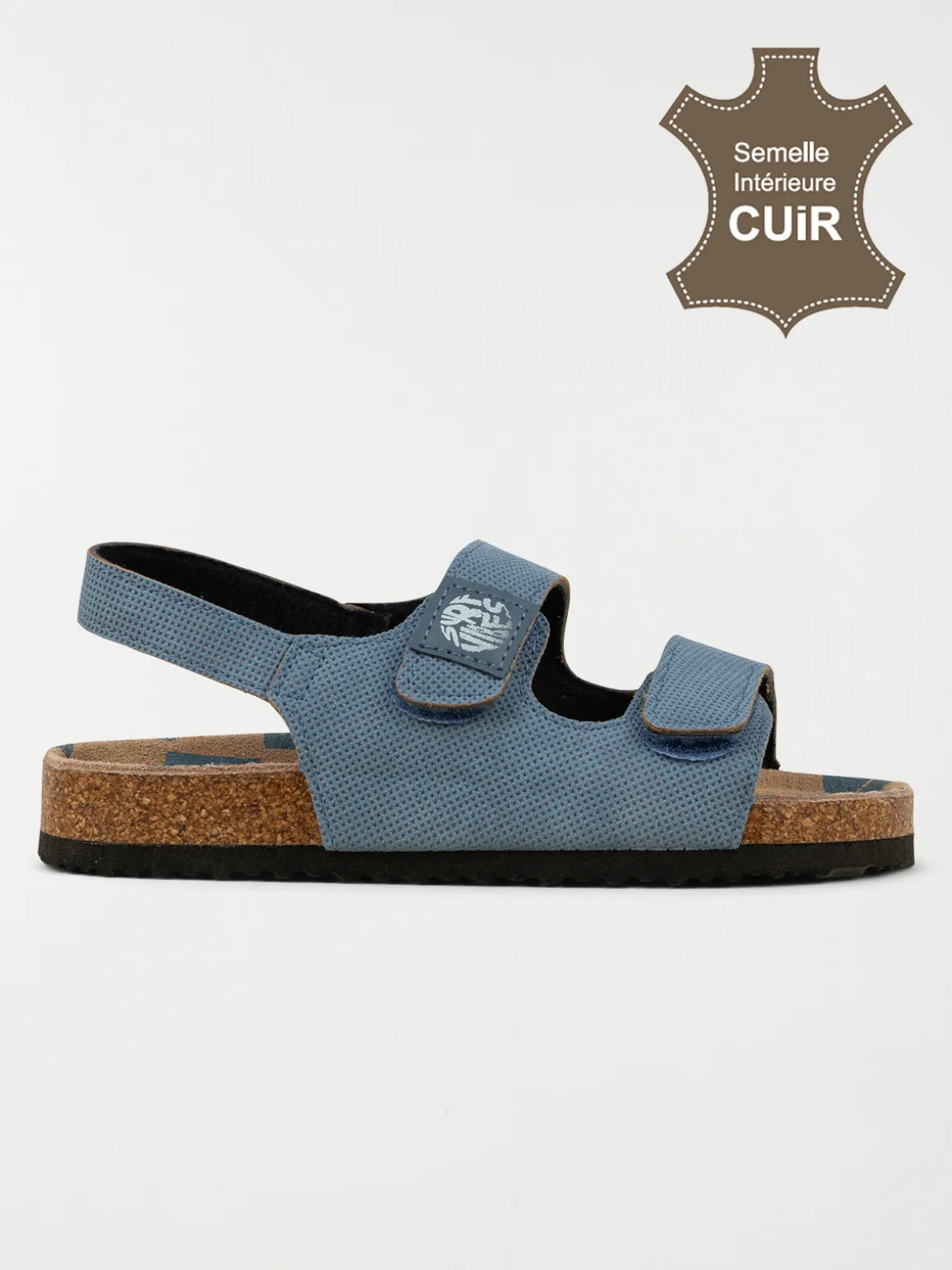 Sandales coloris bleu garçon (24-30)