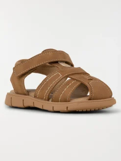 Sandales coloris camel garçon (24-30)