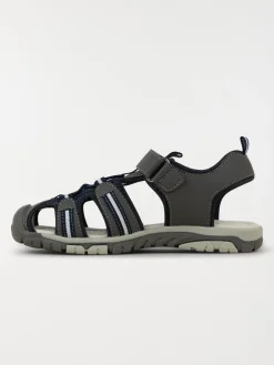 Sandales coloris gris garçon (31-36)