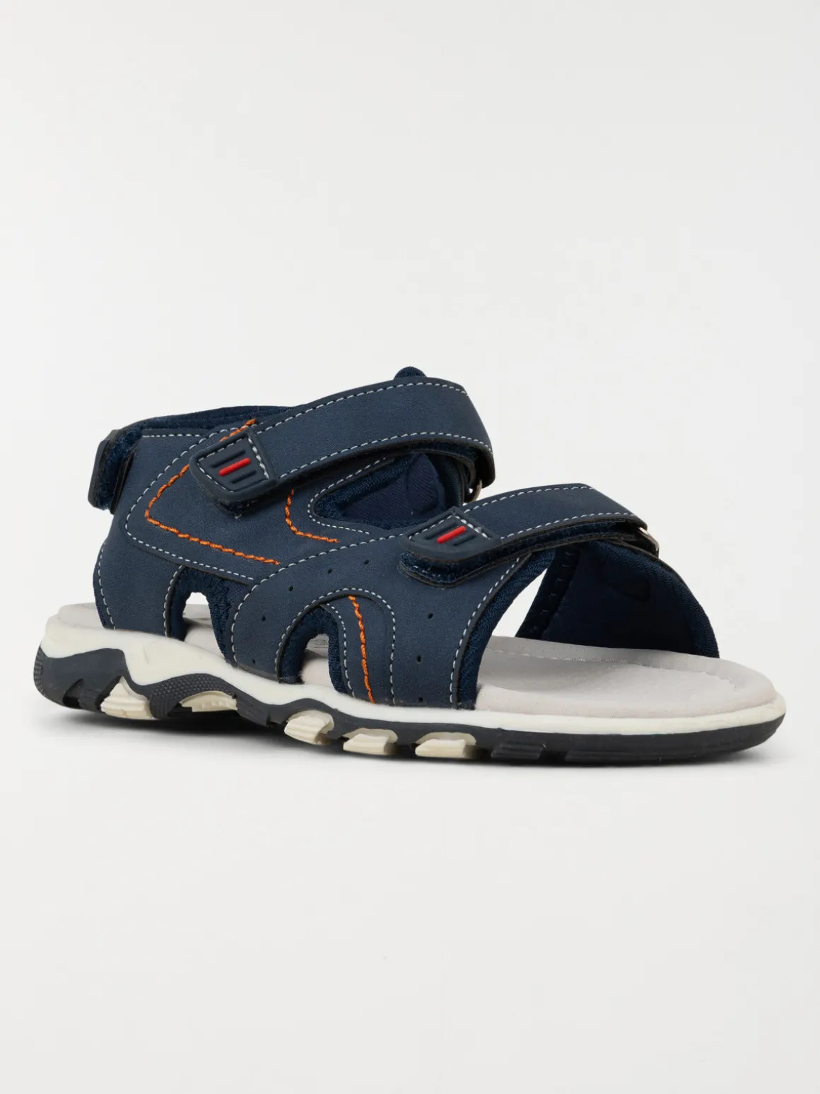 Sandales coloris marine garçon (31-36)