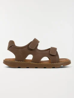 Sandales coloris marron garçon (31-34)