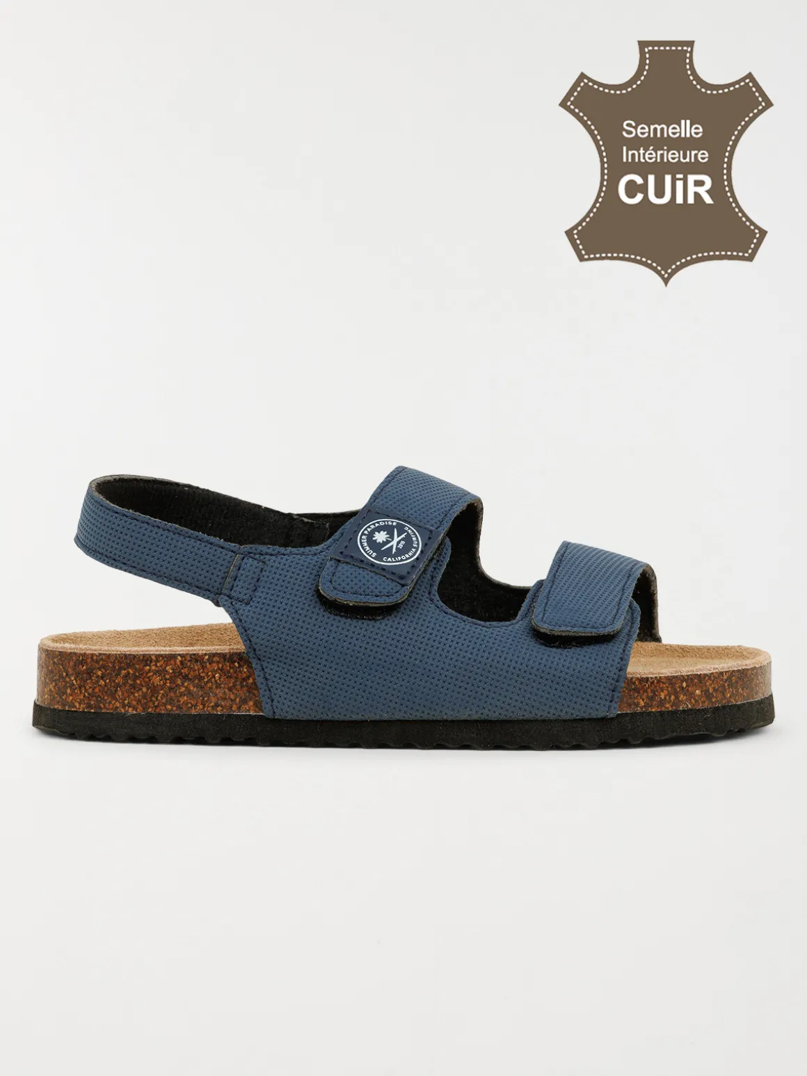 Sandales coloris navy garçon (31-35)