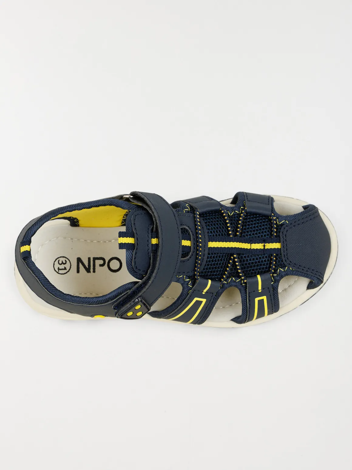 Sandales coloris navy garçon (24-30)