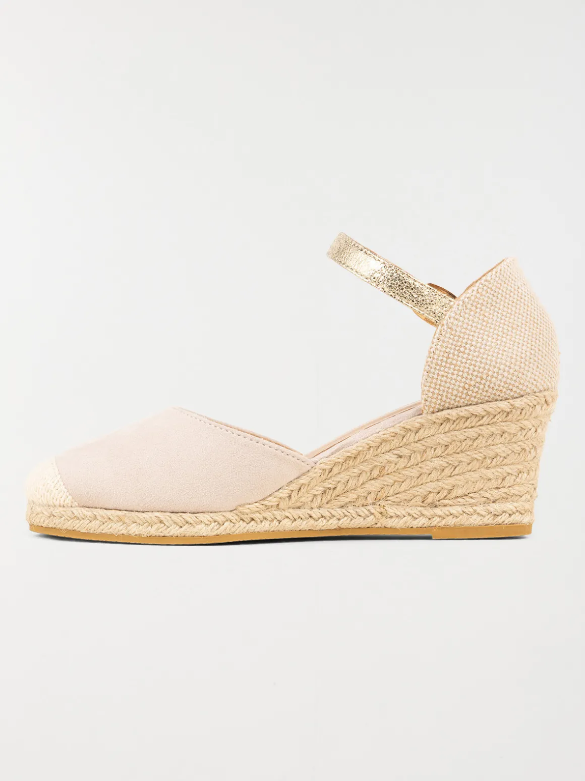 Sandales compensées beige femme (36-41)