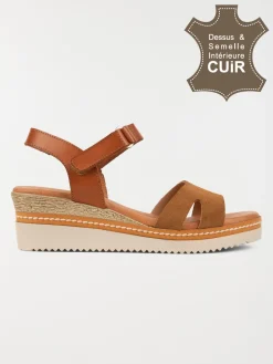 Sandales compensées femme (36-41)