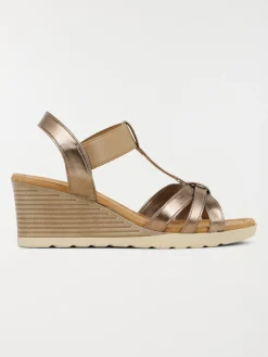 Sandales compensées femme (36-41)