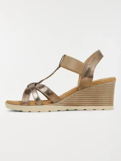 Sandales compensées femme (36-41)