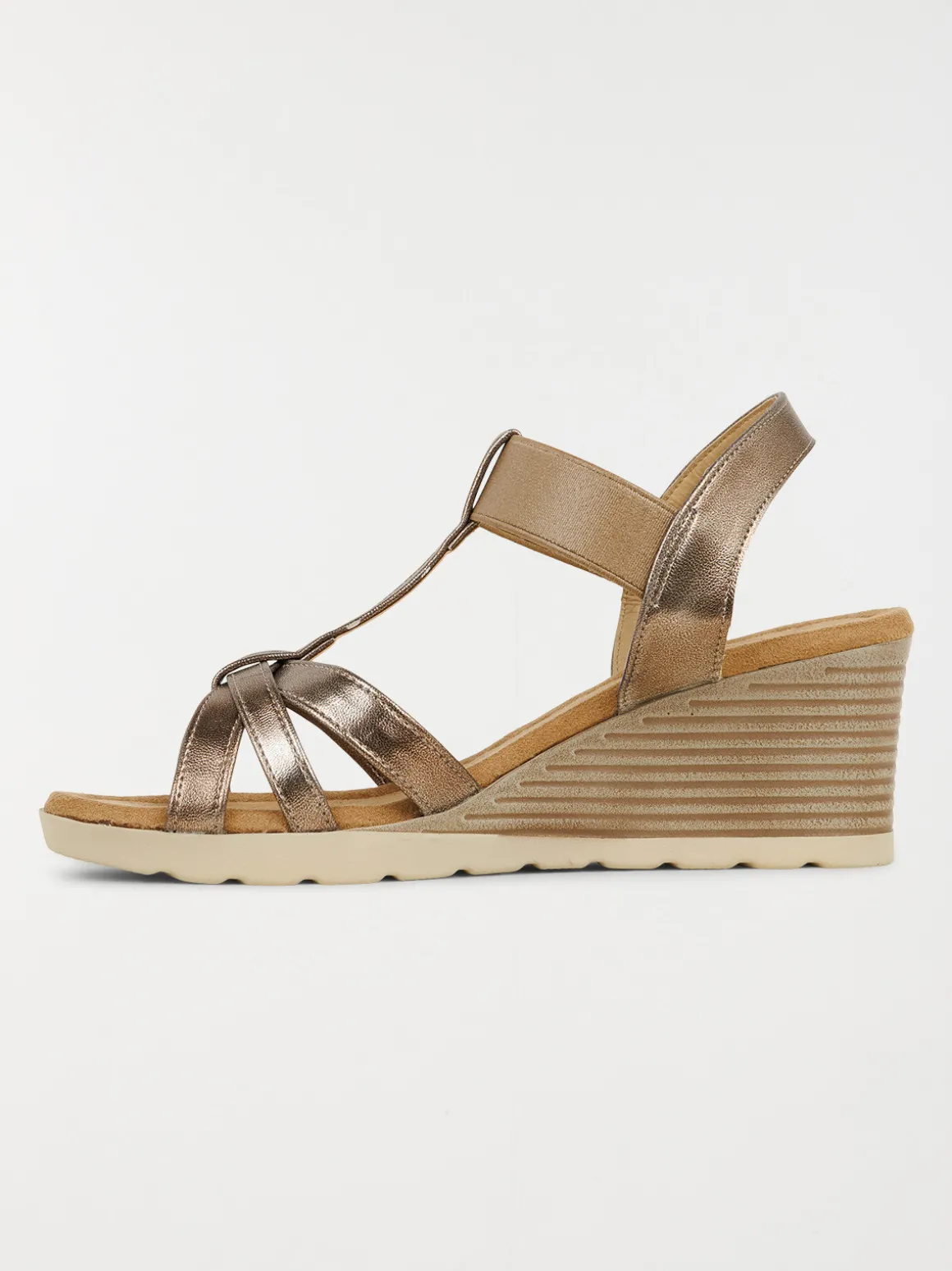 Sandales compensées femme (36-41)