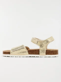 Sandales dorées fille (24-30)
