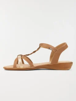 Sandales femme bride tressée (36-41)