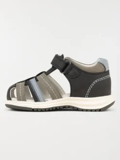 Sandales fermées grises garçon (24-30)