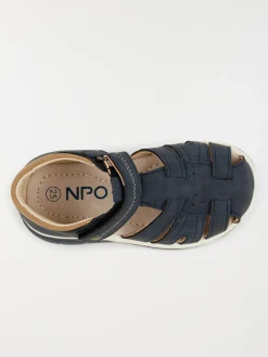 Sandales fermées navy garçon (24-30)