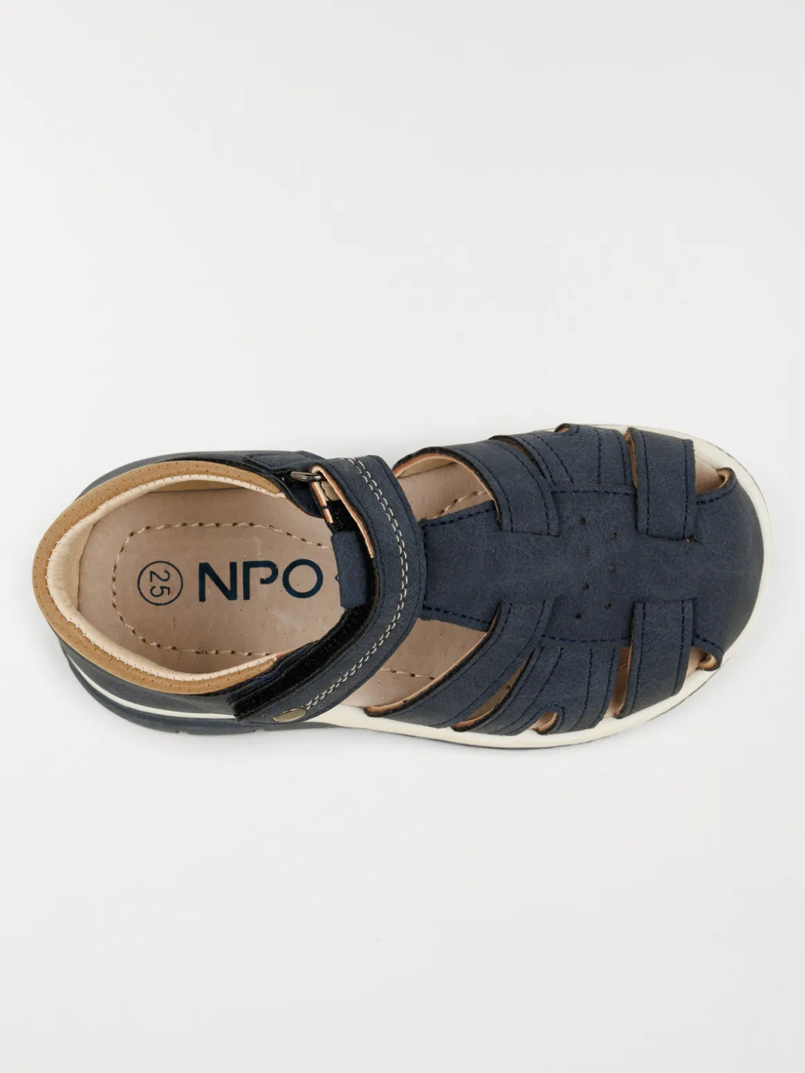 Sandales fermées navy garçon (24-30)