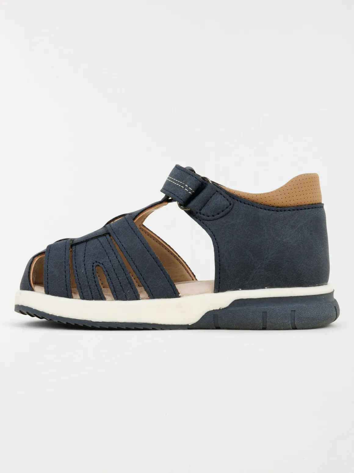 Sandales fermées navy garçon (24-30)