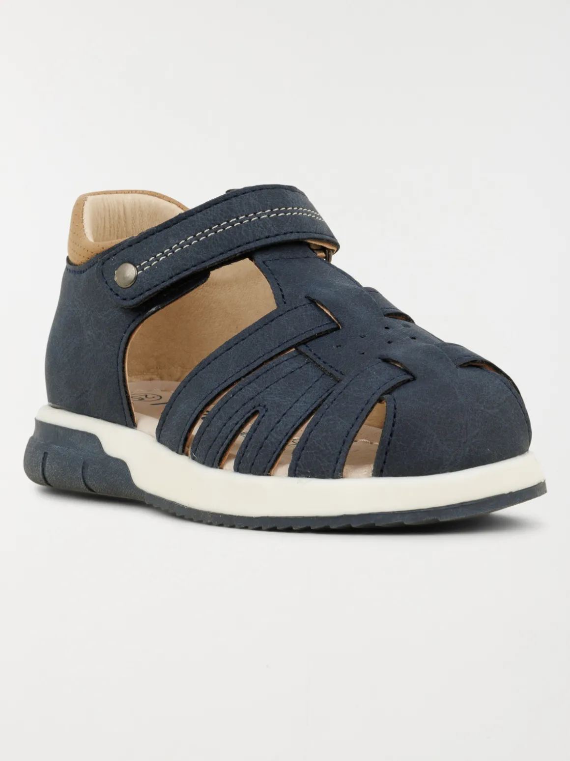 Sandales fermées navy garçon (24-30)