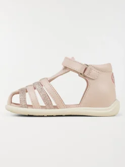 Sandales fermées roses fille (18-23)