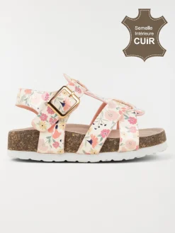Sandales fleuries fille (20-23)