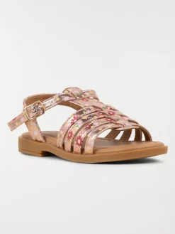 Sandales fleuries fille (24-30)