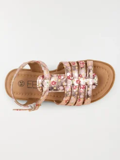 Sandales fleuries fille (24-30)