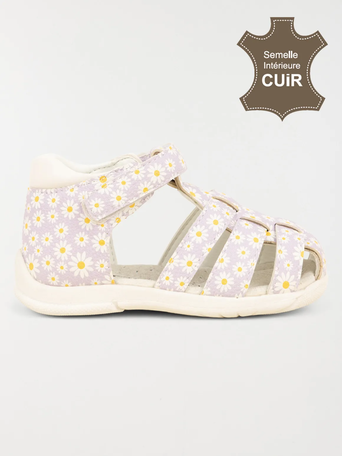 Sandales fleuries fille (18-23)