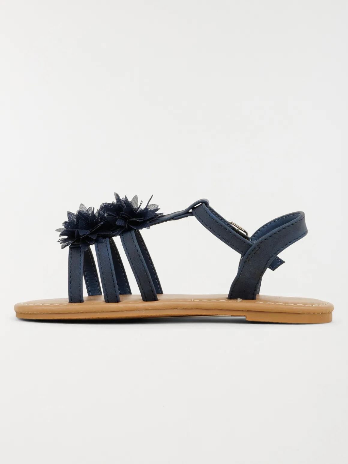 Sandales fleurs tissus fille (31-36)